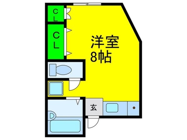 フェスタ香ヶ丘の物件間取画像